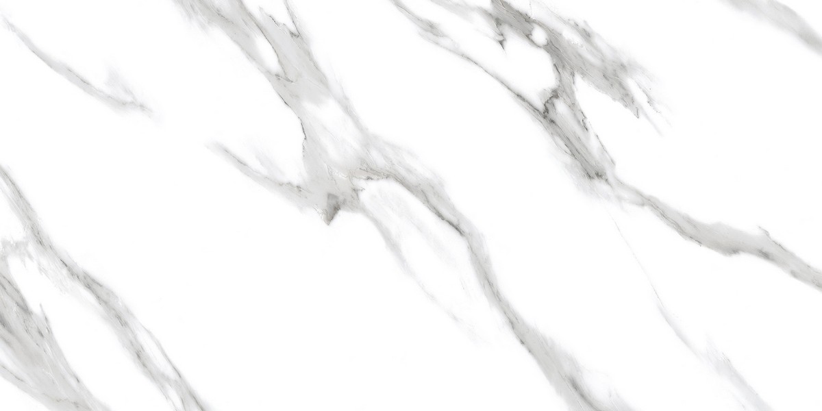Керамогранит Arabescato White 600х1200мм Glossy, керамогранит ENNFACE / коллекция MARBLE Ennface / производитель Ennface / страна Индия