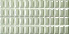 135550 Плитка 3D BARS BEVEL JADE GLOSS 12,5x25 см