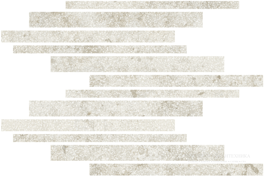 Керамическая плитка Керамогранит Kendo Ice Mosaic Mureto Mosaic 30x45 / коллекция Kendo / производитель Living Ceramics / страна Испания