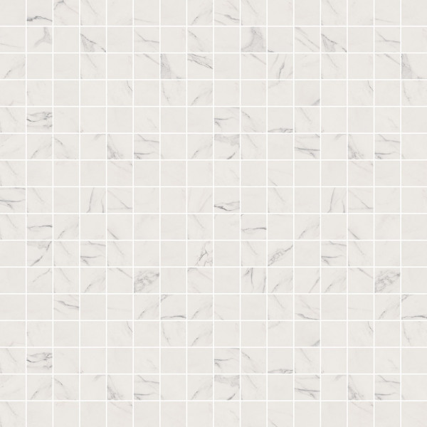 Керамогранит Мозаика SENSI MOS ART STATUARIO WHITE LUX+ 	30X30 / коллекция SENSI ABK / производитель ABK / страна Италия