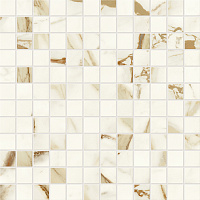 Marvel Calacatta Imperiale Mosaico Lapp (A426) 30x30