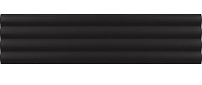 28521 Плитка COSTA NOVA ONDA BLACK MATT 5x20 см