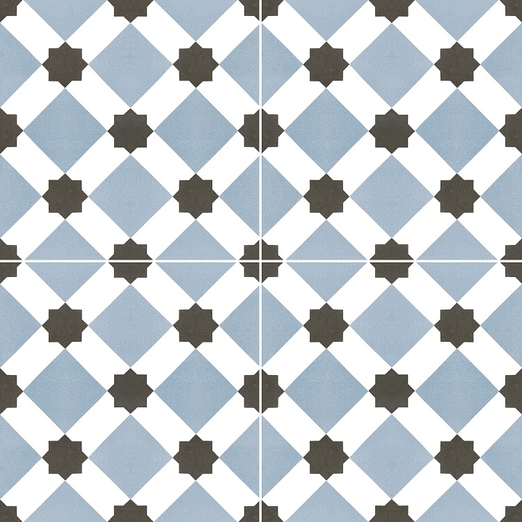 Керамическая плитка Плитка Chic Howard Blue 45*45 / коллекция CHIC COLLECTION DUAL GRES / производитель DUAL GRES / страна Испания