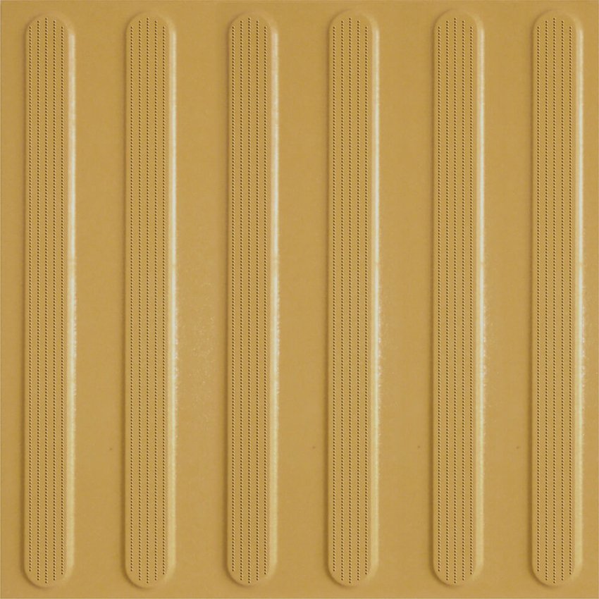 Керамическая плитка ANL151 30x30x15 Тактильный рект. (Керамический гранит) линии_жёлтый / коллекция Avenue Lines / производитель ™Estima Profi / страна 