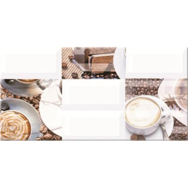 Керамогранит Декор ВОГ Латте 20,1х40,5 (13шт) / коллекция ВОГ 20,1х40,5 / производитель AZORI / страна Россия