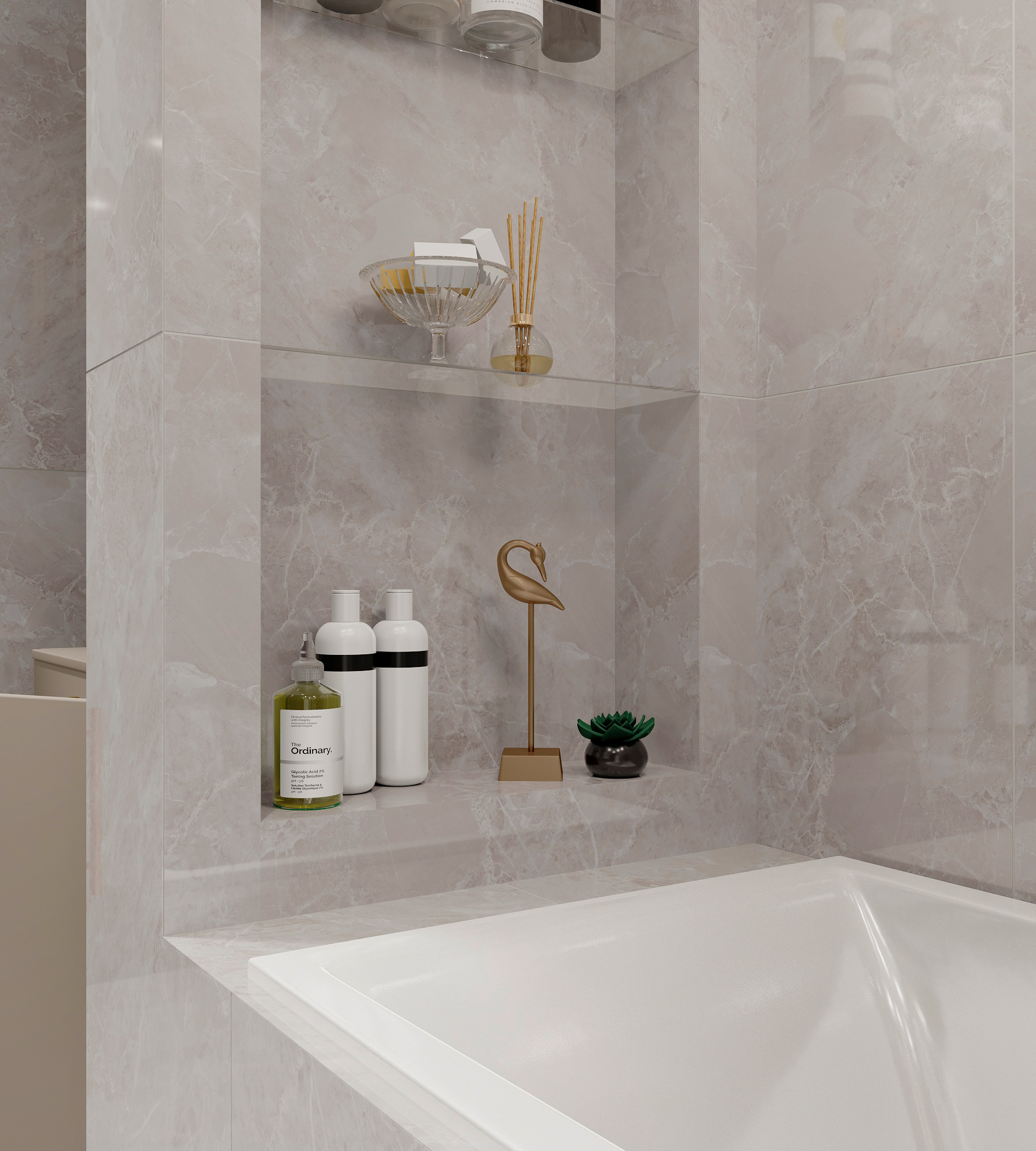 Керамогранит MODENA BIANCO / коллекция arcadiaceramica / производитель Arcadia Ceramica / страна Индия