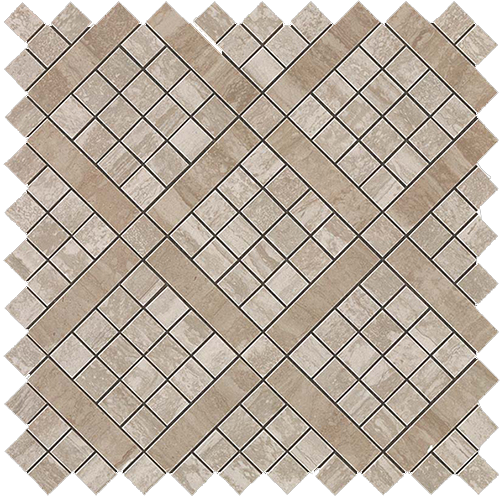 Мозаика Мозаика MARVEL TRAVERTINO SILVER DIAGONAL MOSAIC, 30.5x30.5 (9MVB) / коллекция MARVEL PRO / производитель Atlas Concorde Italy / страна Италия