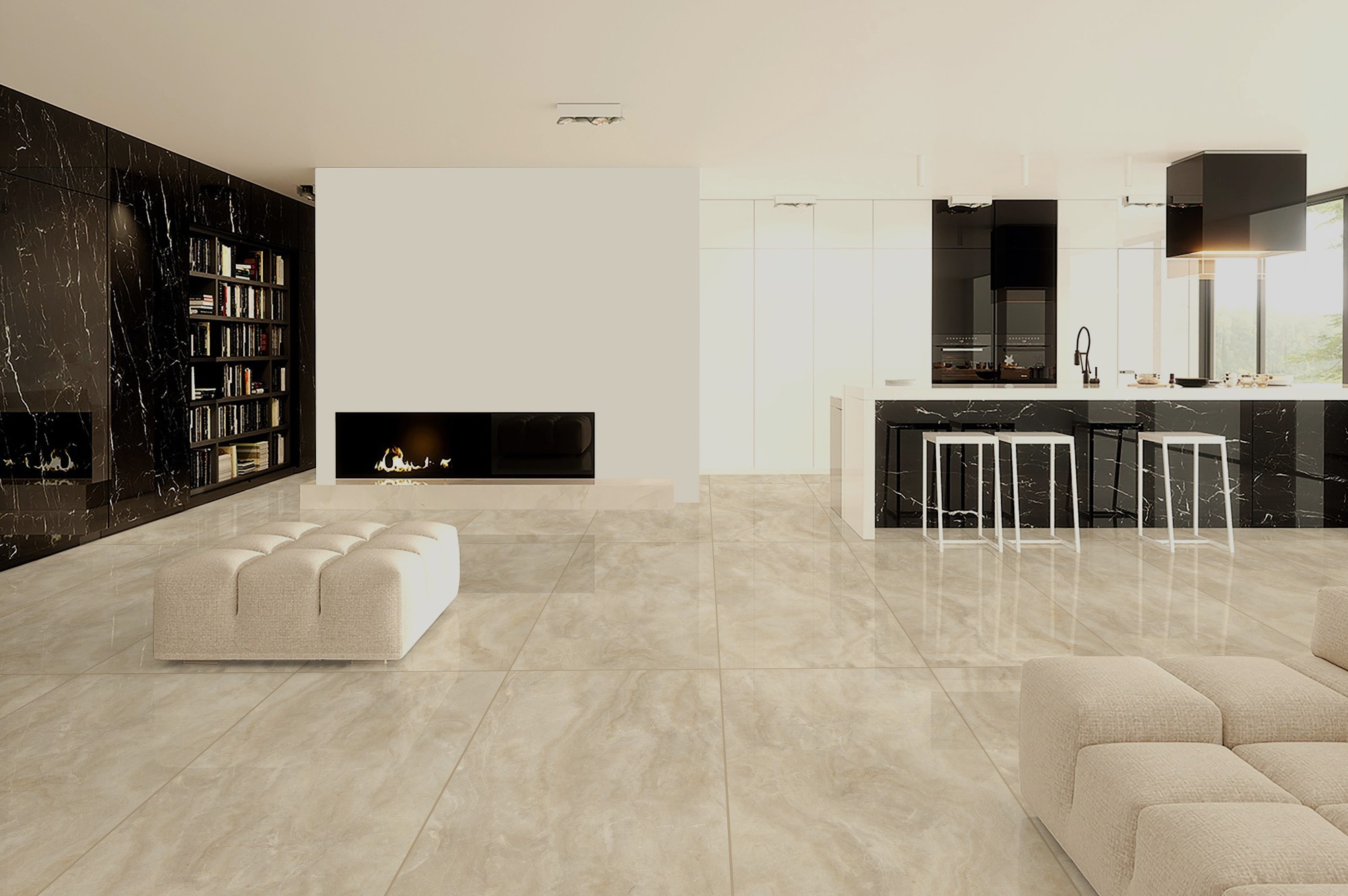 Керамогранит Керамогранит арт. NEPTUNE ALMOND 60х120 полированный / коллекция Плитка Китай / производитель PLITKA PLUS / страна 