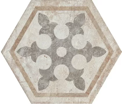 Керамогранит DECO ESAGONA TEXTURE 1 / коллекция Heritage FIORANESE / производитель FIORANESE / страна Италия