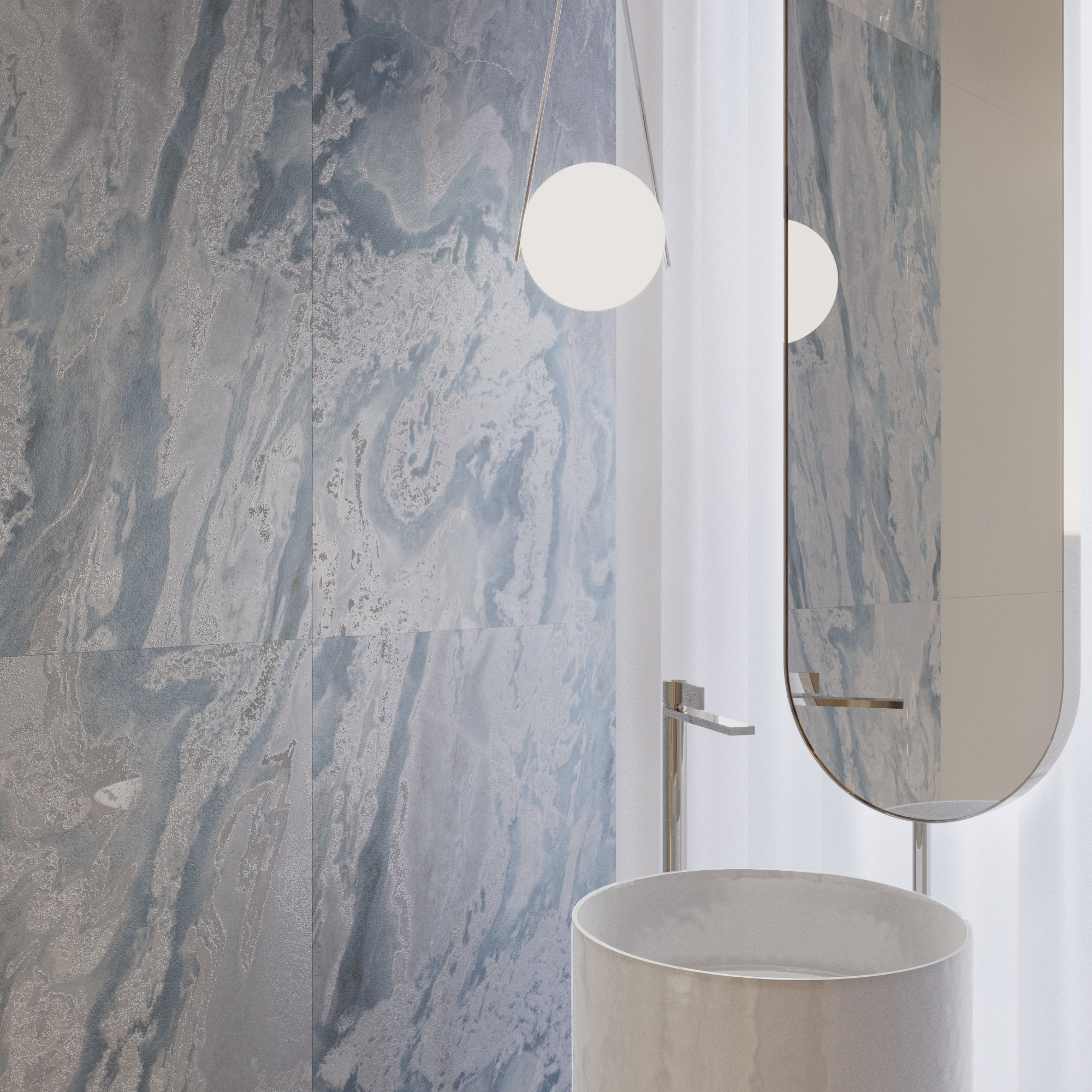 Керамогранит OCEAN AQUA / коллекция arcadiaceramica / производитель Creanza / страна Индия