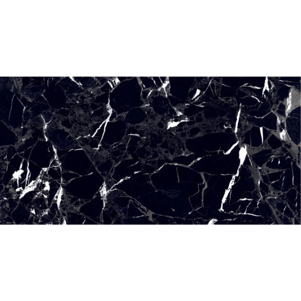 Керамогранит Керамогранит AM22-17 Ella Black High черный мрамор 120х60 / коллекция granitaganay / производитель  / страна 