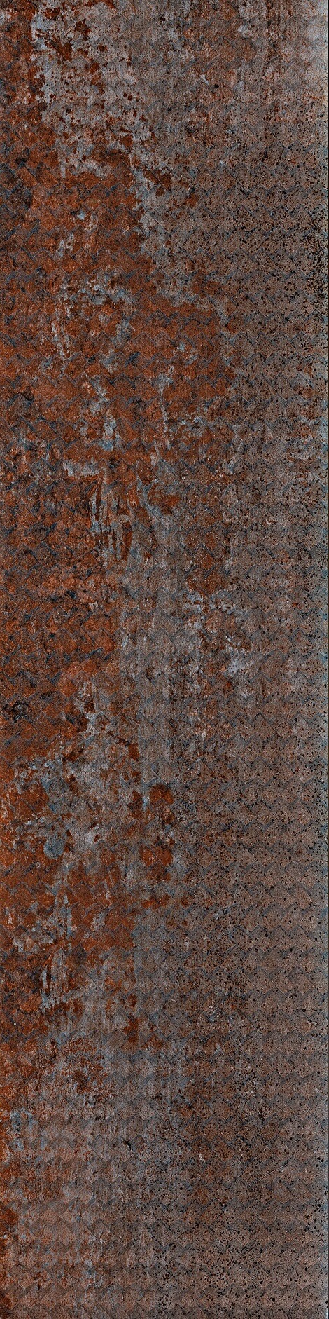 Керамогранит 30*120 METALLO RUGGINE STRONG RET / коллекция Construire / производитель SERENISSIMA / страна Италия