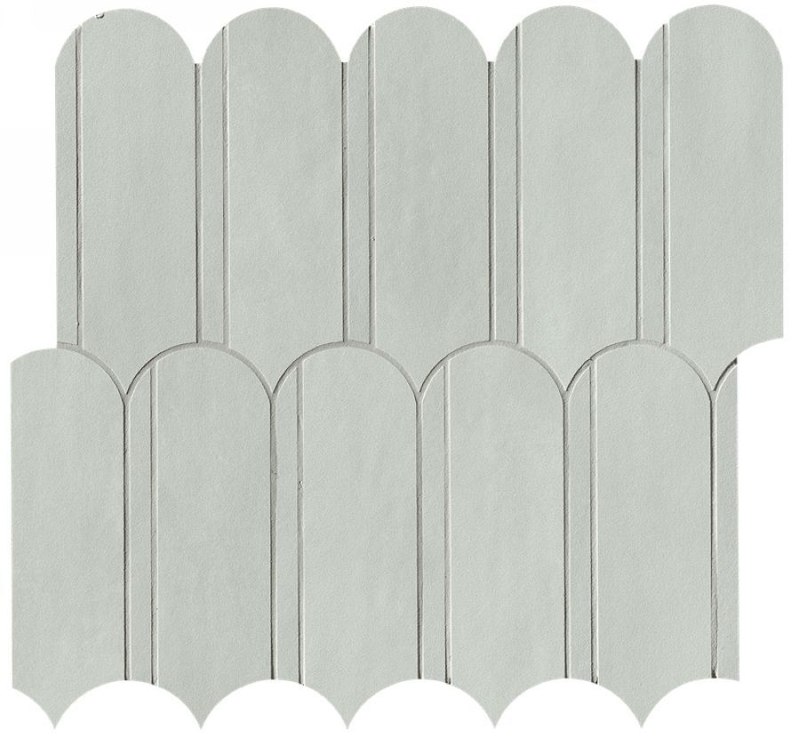 Керамическая плитка Керамогранит Milano Mood Acquamarina&Perla Archs Mosaico 28.2x31 / коллекция MILANO MOOD / производитель Fap Ceramiche / страна Италия