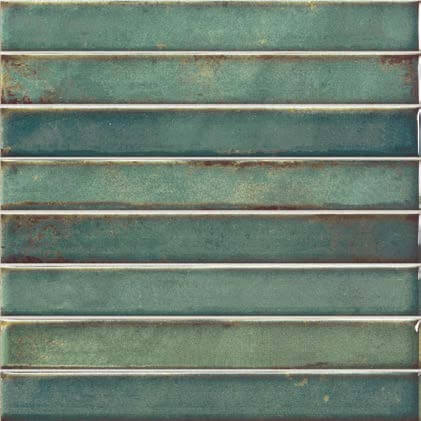 Керамическая плитка 35*35 BRICK RAKU EMERALD / коллекция RAKU / производитель La Platera / страна Испания