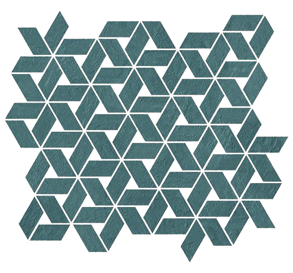 Керамогранит Мозаика RAW PETROLEUM TWIST,  8.5мм, 35.8x31 (9RTE) / коллекция RAW / производитель Atlas Concorde Italy / страна Италия