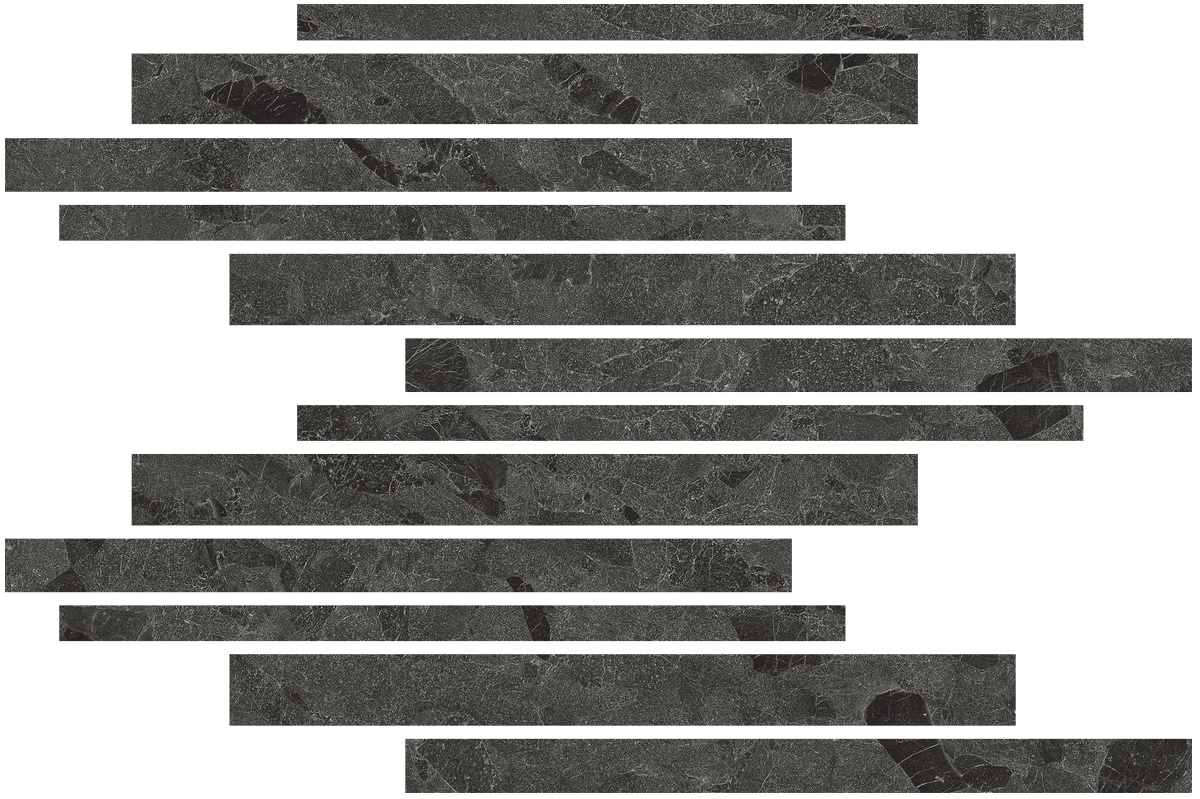 Керамическая плитка Керамогранит Eme Mureto Mosaic Anthracite 30x45 / коллекция Eme / производитель Living Ceramics / страна Испания