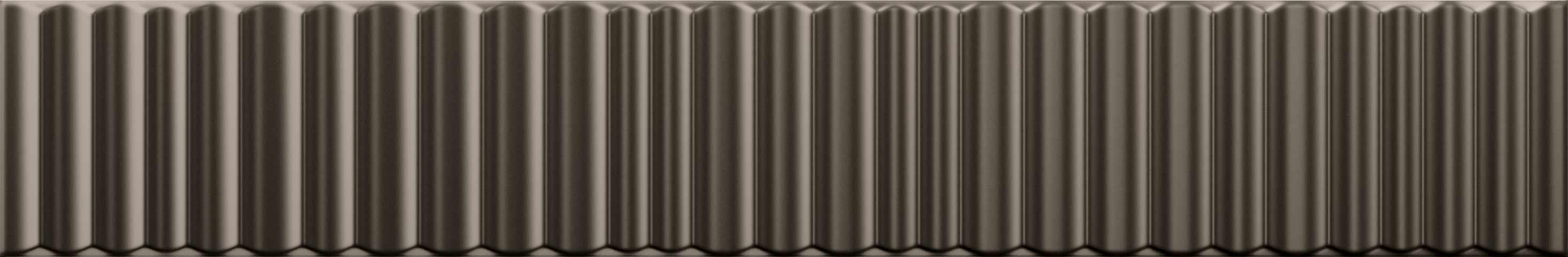 Керамическая плитка METALLICA SILVER 5x30x0,84 (0,51м/34шт) / коллекция METALLICA / производитель CERAMICA VILAR ALBARO / страна Испания