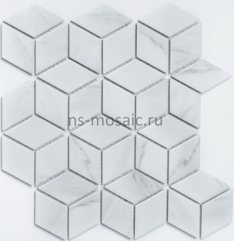 Мозаика PRR4848-33 керамика матовая (48*48*5) 266*305 / коллекция PORCELAIN series / производитель NS-Mosaic / страна Китай