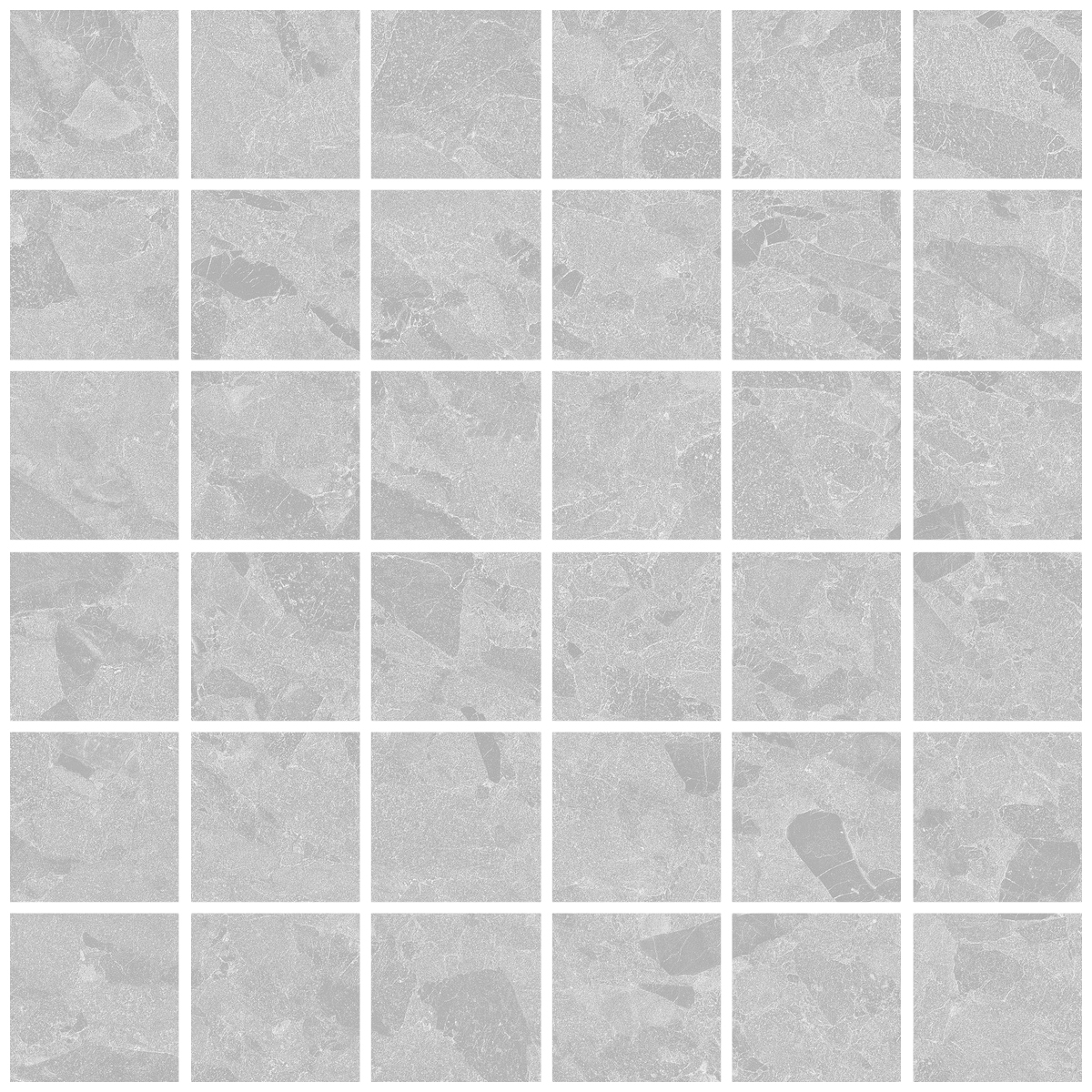 Керамическая плитка Керамогранит Eme Mosaic 55 Light Grey Anti-Slip 30x30 / коллекция Eme / производитель Living Ceramics / страна Испания