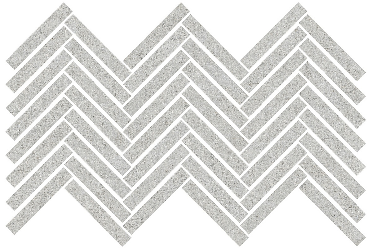 Керамическая плитка Керамогранит Cuit Spike Mosaic Grey 23x43 / коллекция Cuit / производитель Living Ceramics / страна Испания