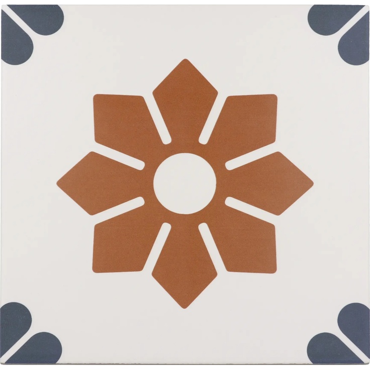 Керамогранит 30728 КерГранит RIVOLI FIORE 20x20 см / коллекция Rivoli EQUIPE / производитель EQUIPE CERAMICAS / страна Испания