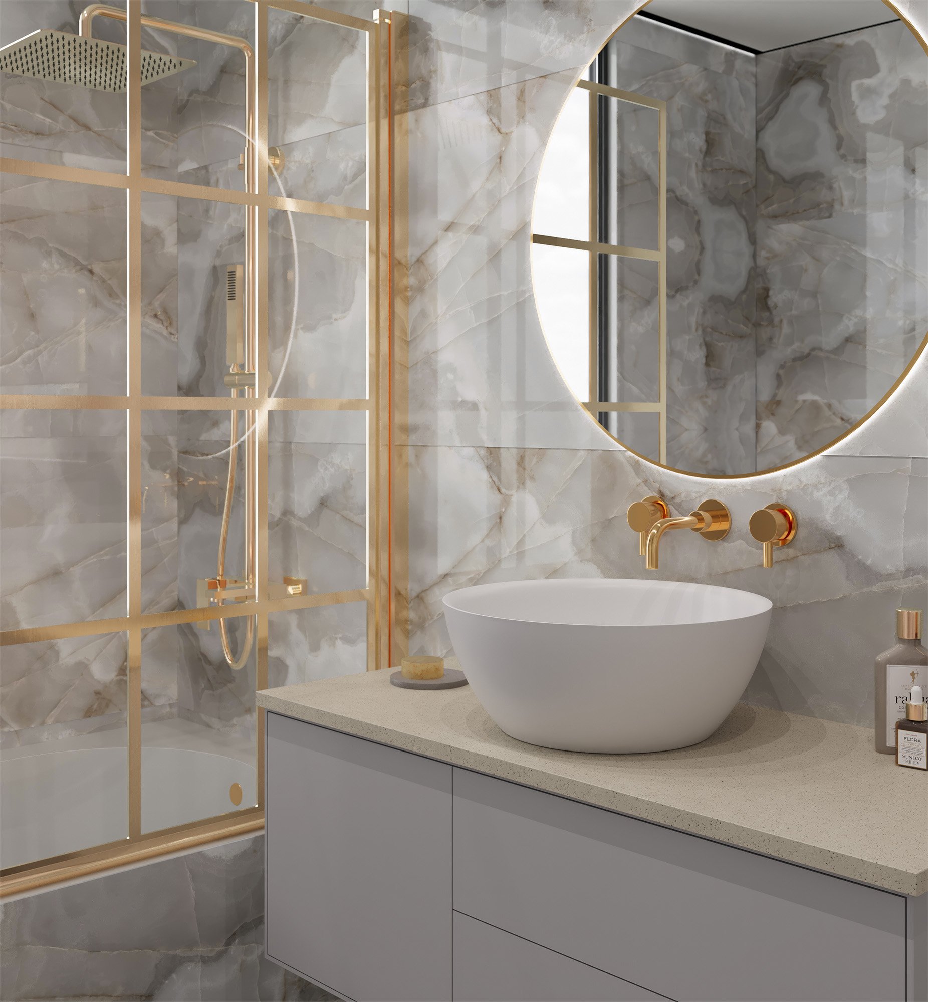 Керамогранит REX ONYX BLUE / коллекция arcadiaceramica / производитель Arcadia Ceramica / страна Индия