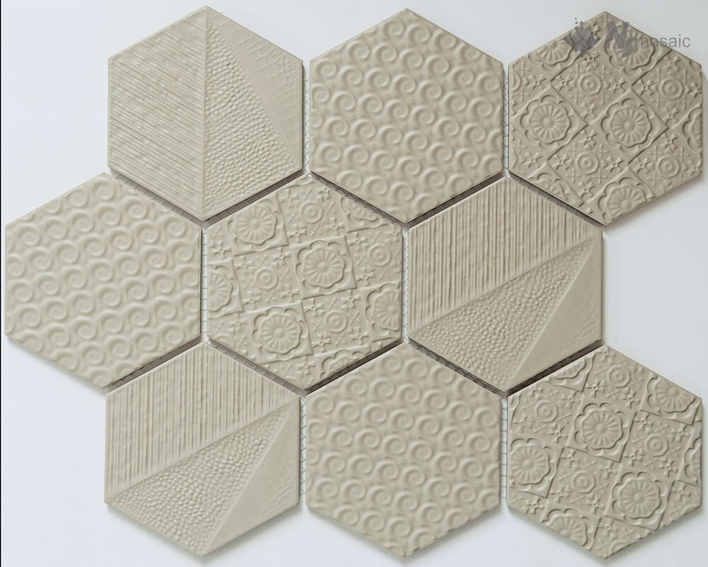 Мозаика R-331 керамика матовая (256*295,5)18 / коллекция RUSTIK series / производитель NS-Mosaic / страна Китай