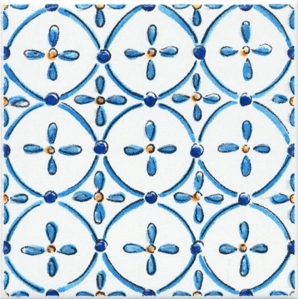 Керамогранит STG\A485\1146H Вставка Капри майолика 9,8х9,8 (30шт) / коллекция Капри/Позитано 20х20 / производитель Kerama Marazzi / страна Россия