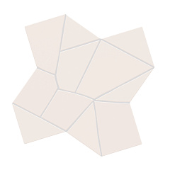 137006 КерГранит TRENCADIS GAUDI CHALK 25,5x25,5 см