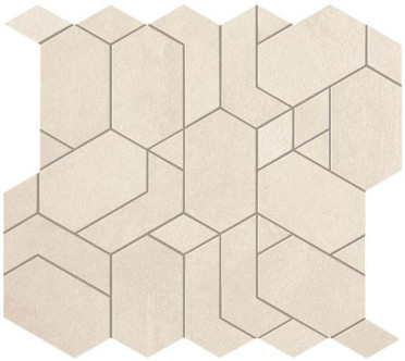 Мозаика A0P8 Мозаика BOOST PRO IVORY MOSAICO SHAPES 31x33,5 см / коллекция BOOST PRO / производитель Atlas Concorde Italy / страна 