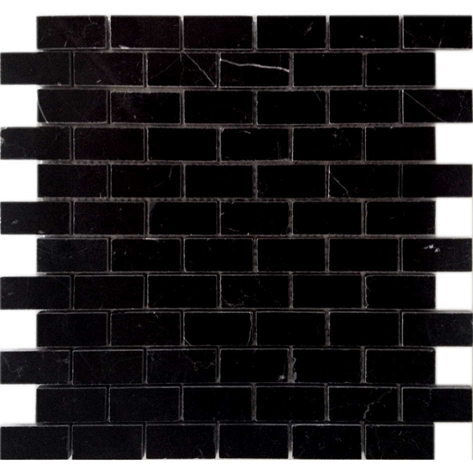 Мозаика Nero oriente POL 23x48x7 / коллекция Pietrine 7 mm / производитель Caramelle  LeeDo / страна Китай