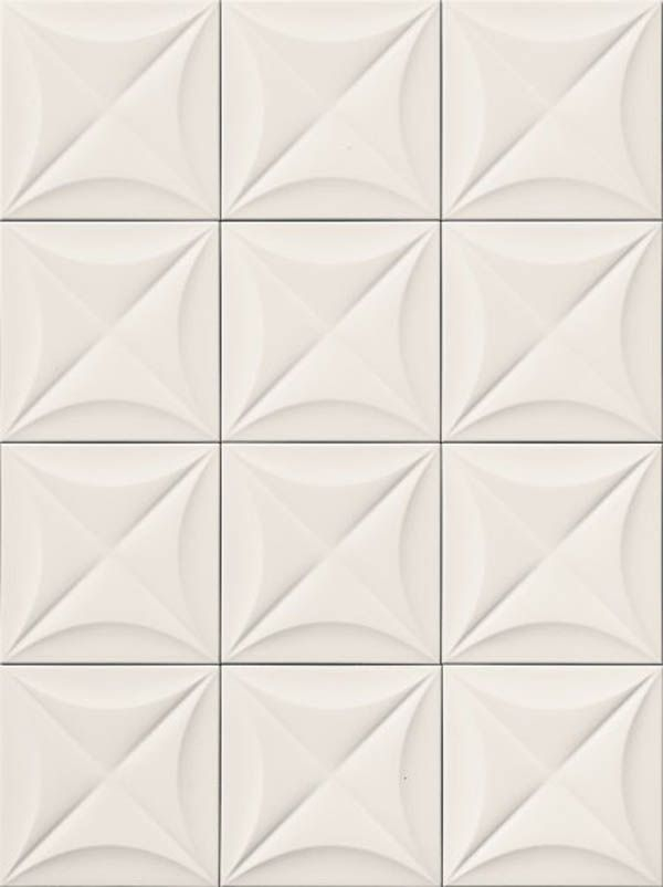 Керамогранит 4D Flower White 20х20 (1м2) / коллекция 4D MARCA CORONA / производитель MARCA CORONA / страна Италия