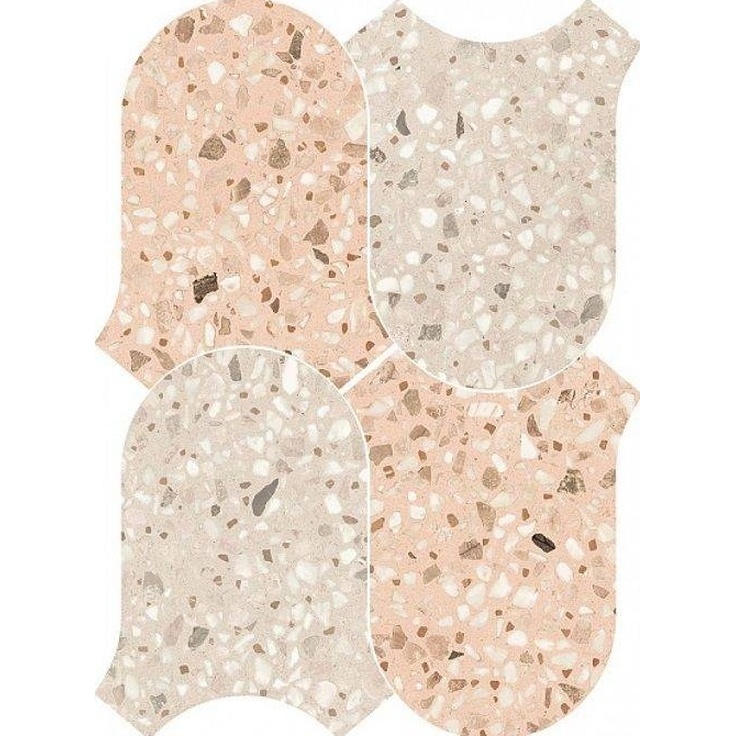 Мозаика 4101286 Мозаика CHICCO ONDA MOSAIC ROSAGREIGE 27x36,5 см / коллекция CHICCO / производитель 41ZERO42 / страна Италия