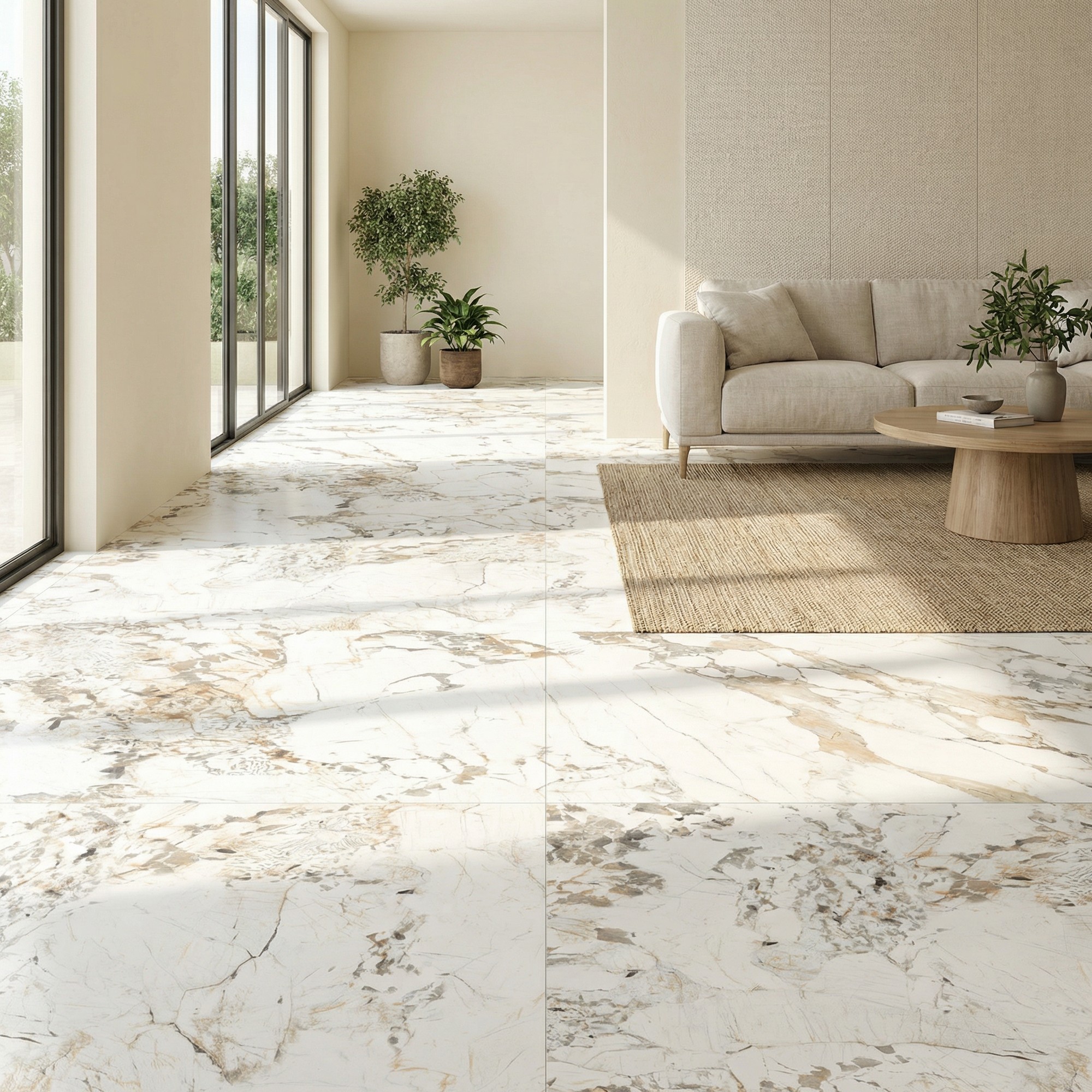 Керамогранит Керамогранит Quarzito Patagonia Glossy / коллекция Marble / производитель buonoceramica / страна 