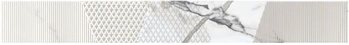 Керамическая плитка Керамическая плитка Бордюр 63*7.5 ARABESCATO BIANCO / коллекция ARABESCATO КЕРЛАЙФ / производитель КЕРЛАЙФ / страна Россия