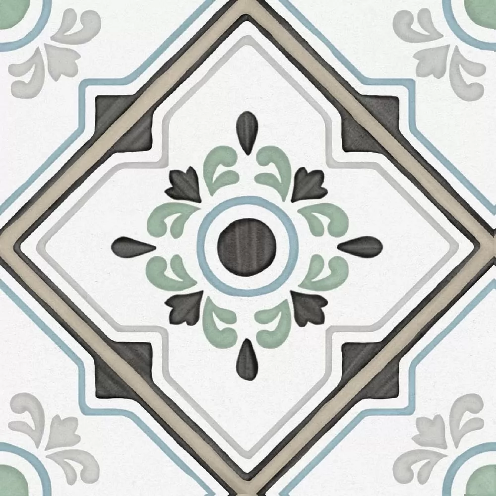 Керамогранит Ponza Bloom 200х200х8 Matt, керамогранит ENNFACE / коллекция PATTERN Ennface / производитель Ennface / страна Индия