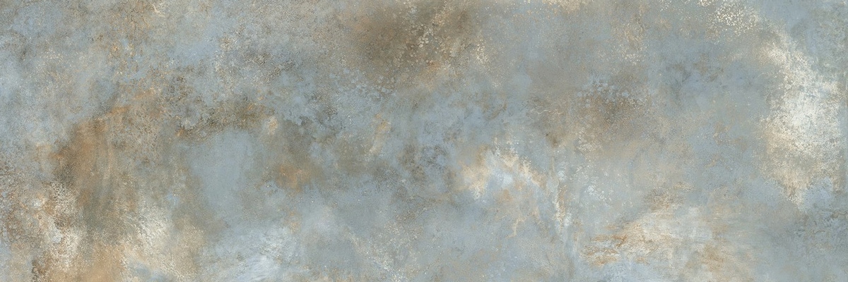 Керамическая плитка Ossido Verde Lux 3.5 Mm 100x300 / коллекция Ossido / производитель Laminam / страна Италия