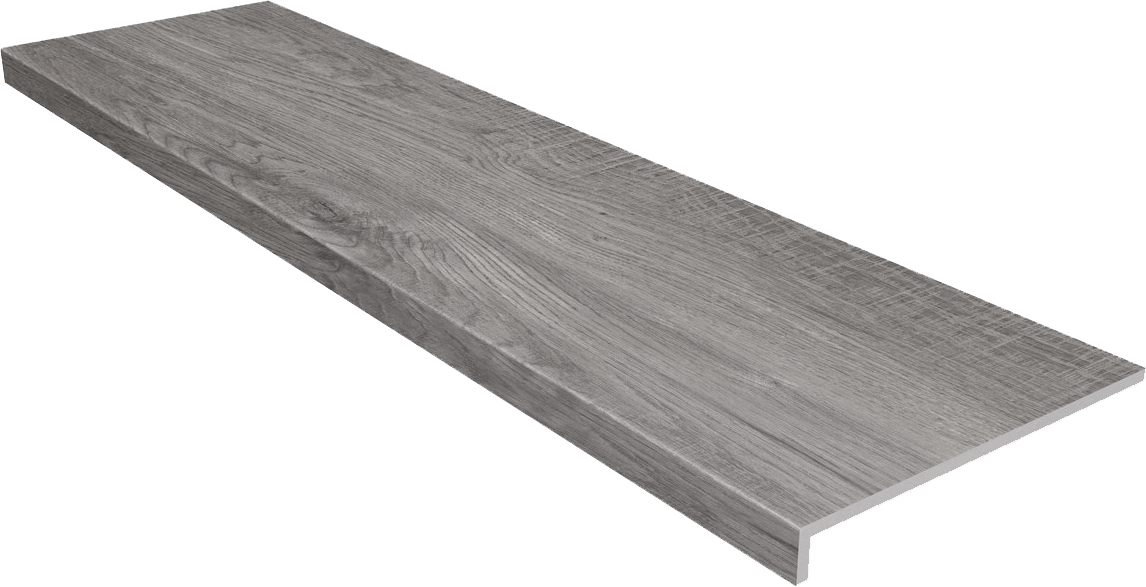 Керамическая плитка Ступень фронтальная Ordesa Rect. Gris 31,5*120 / коллекция Ordesa / производитель Gres de Aragon / страна Испания