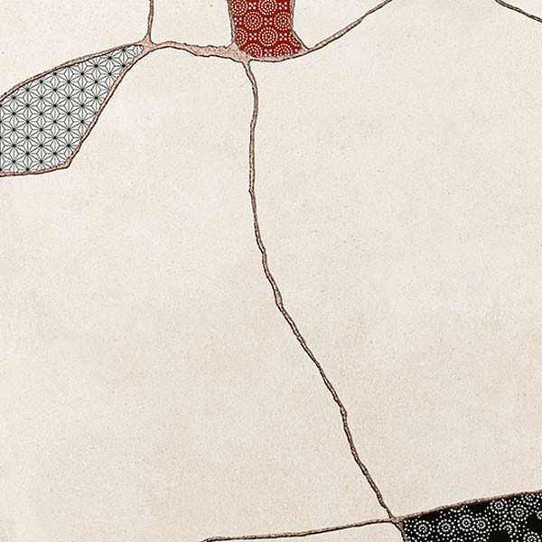 Керамогранит MOONLIGHT JAPAN-HIBI 60.4x60.4 / коллекция KINTSUGI 60,4х60,4 1,46 уп/0,365 шт 60,4*120,8  0,73  шт / производитель FIORANESE / страна Италия