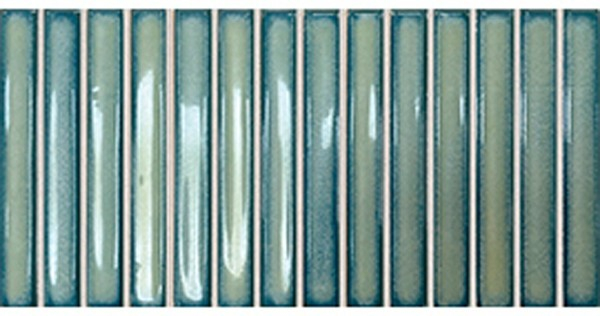 Керамическая плитка Плитка DNA Osaka Bars Green 12,5х25 (0,438) / коллекция Osaka Bars DNA TILES / производитель DNA TILES / страна Испания