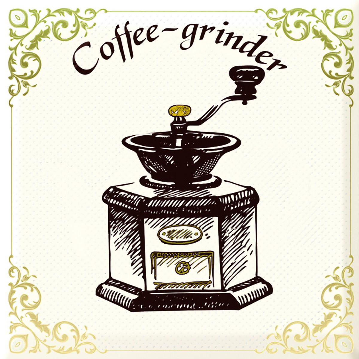 Керамическая плитка Декор Irish Coffee 15*15 / коллекция Irish / производитель Monopole / страна Испания
