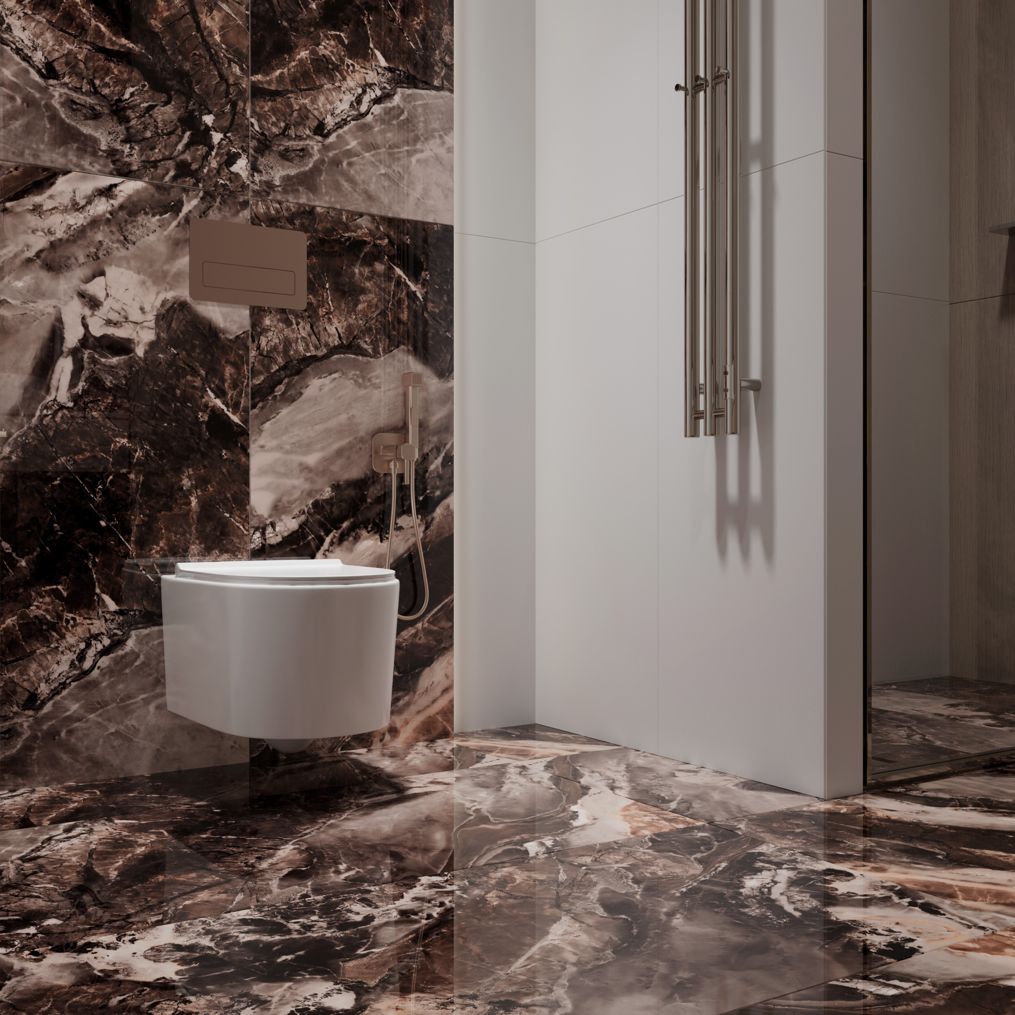 Керамогранит MONACO BROWN / коллекция arcadiaceramica / производитель Arcadia Ceramica / страна Индия