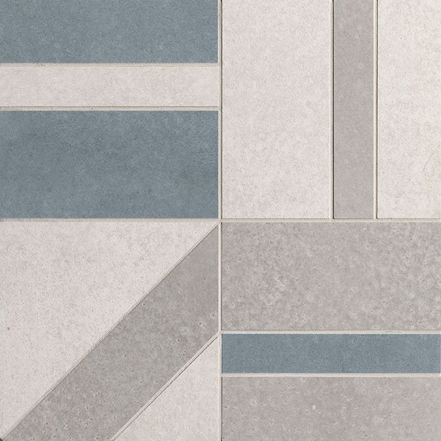 Керамическая плитка Ylico Grey Light Lagoon Deco Mosaico 30x30 / коллекция YLICO / производитель Fap Ceramiche / страна Италия