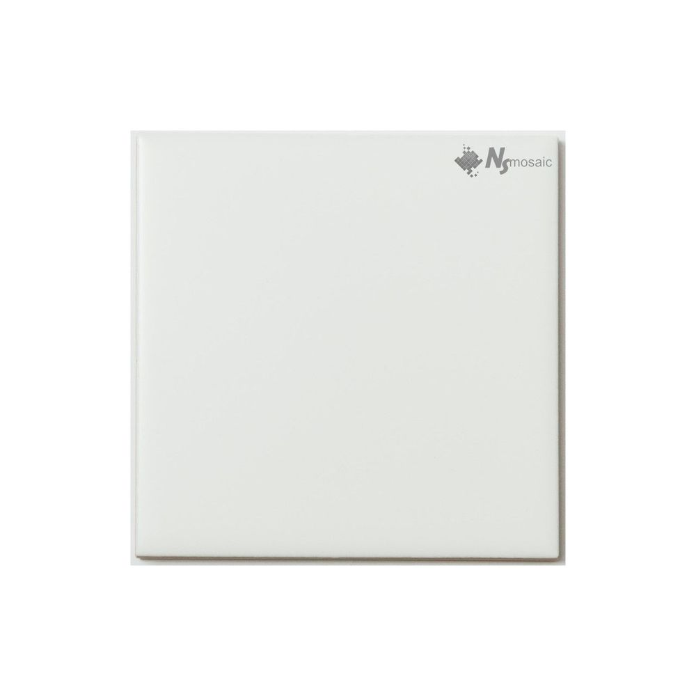 Мозаика FK-102M керамика матовая (100*100) белая / коллекция CERAMIC series / производитель NS-Mosaic / страна Китай