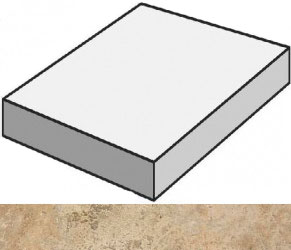 A0TK Ступень угловая AIX BEIGE SCALINO ANG 37,5x37,5 см