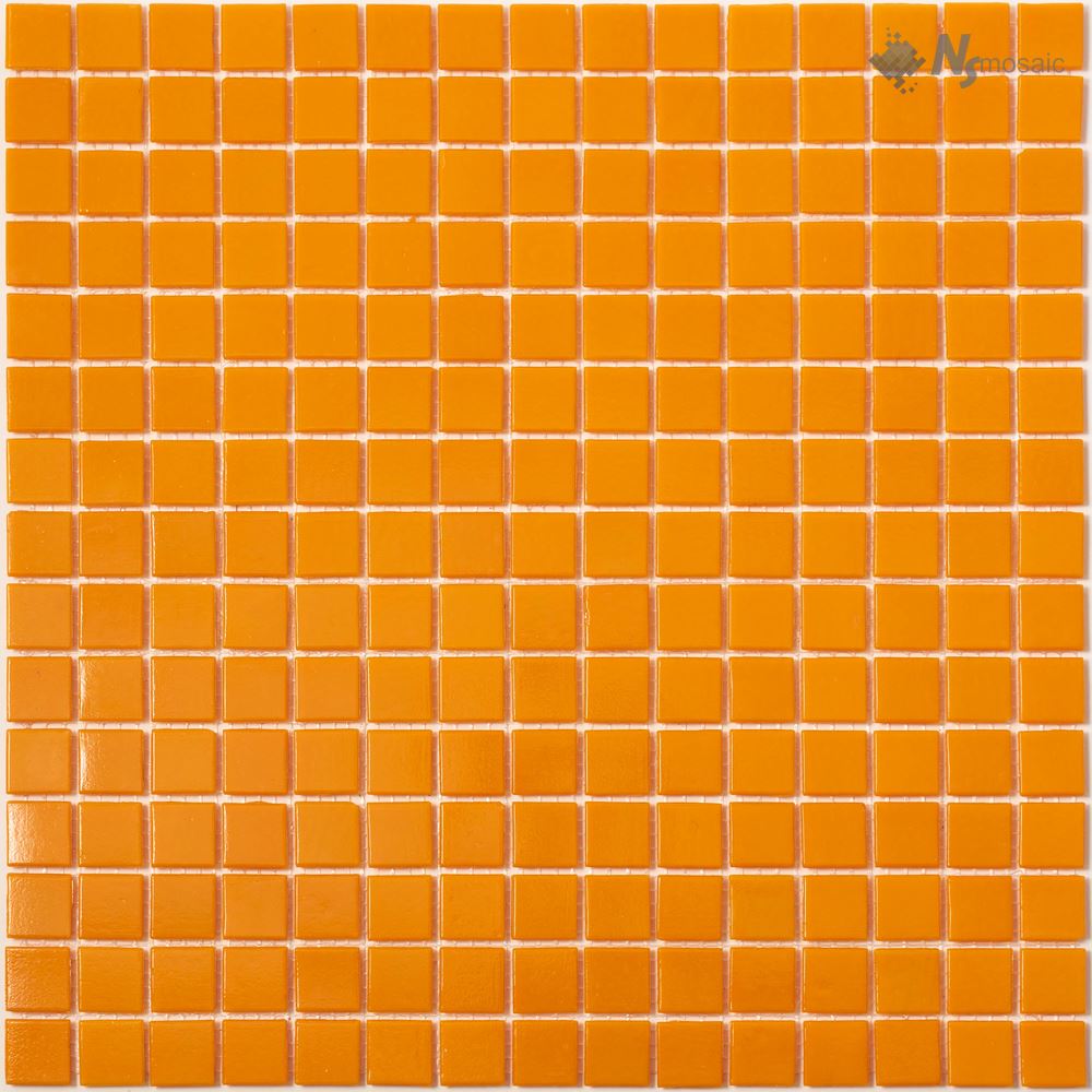 Мозаика AA01 стекло оранжевый (сетка)(20*20*4) 327*327 / коллекция ECONOM series / производитель NS-Mosaic / страна Китай