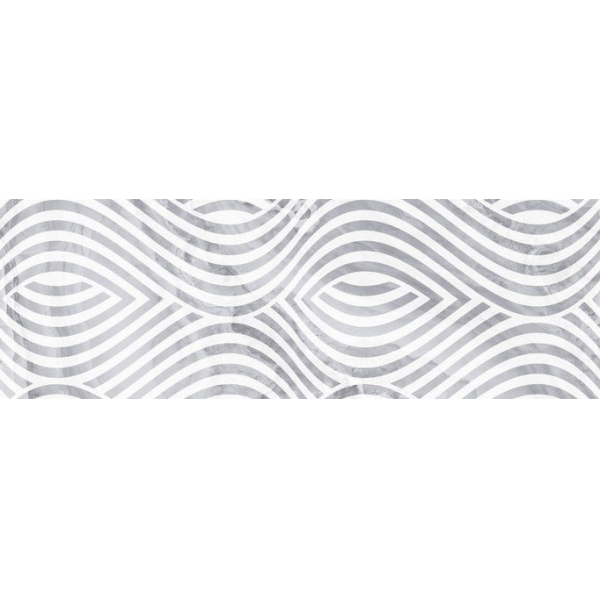 Керамогранит Декор Ginevra grey серый 01 30х90 (5шт) / коллекция Ginevra 30х90 / производитель Gracia Ceramica / страна Россия