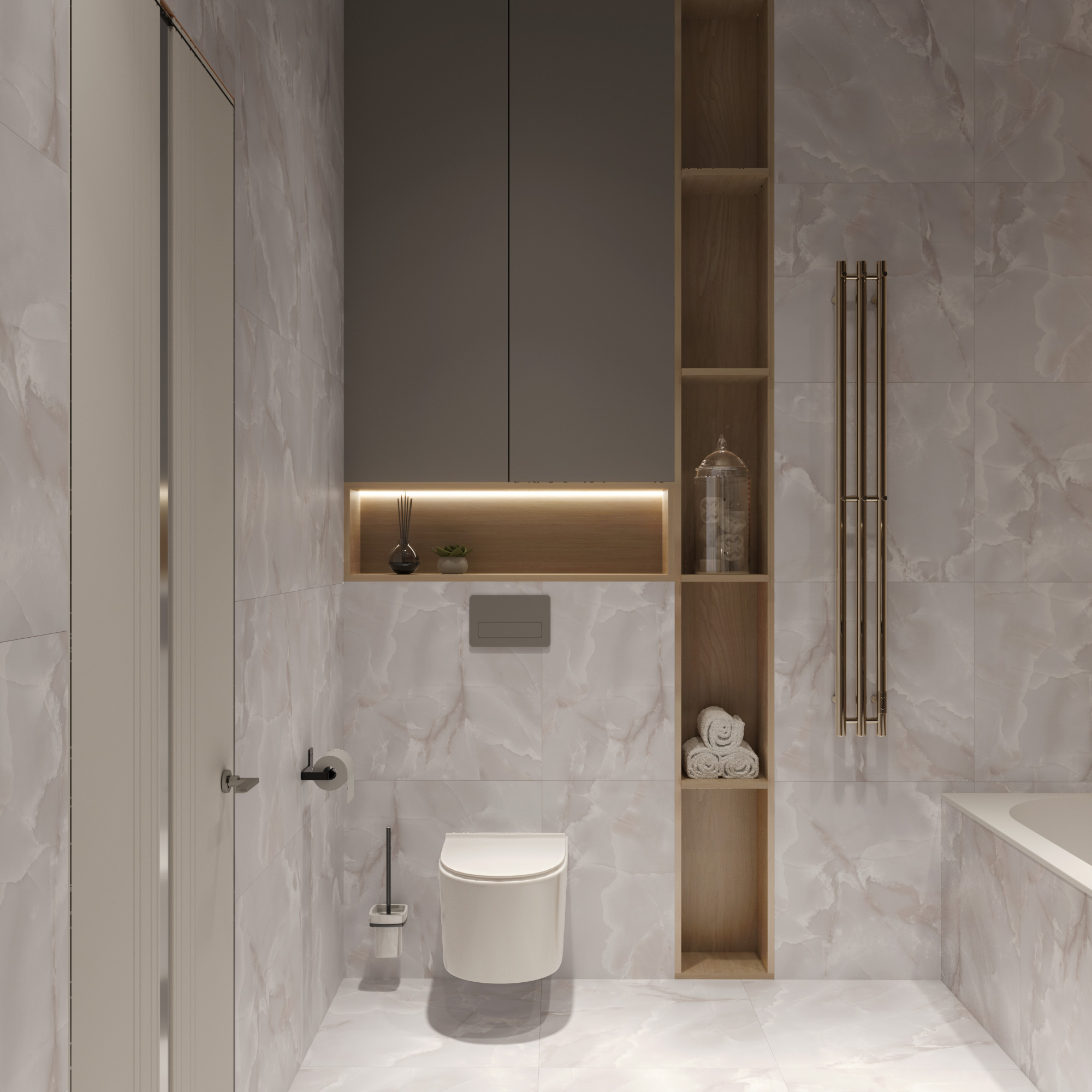Керамогранит PRIMO ONYX GREY / коллекция arcadiaceramica / производитель Arcadia Ceramica / страна Индия
