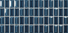 135542 Плитка 3D BARS DIAMOND SAPPHIRE GLOSS 12,5x25 см