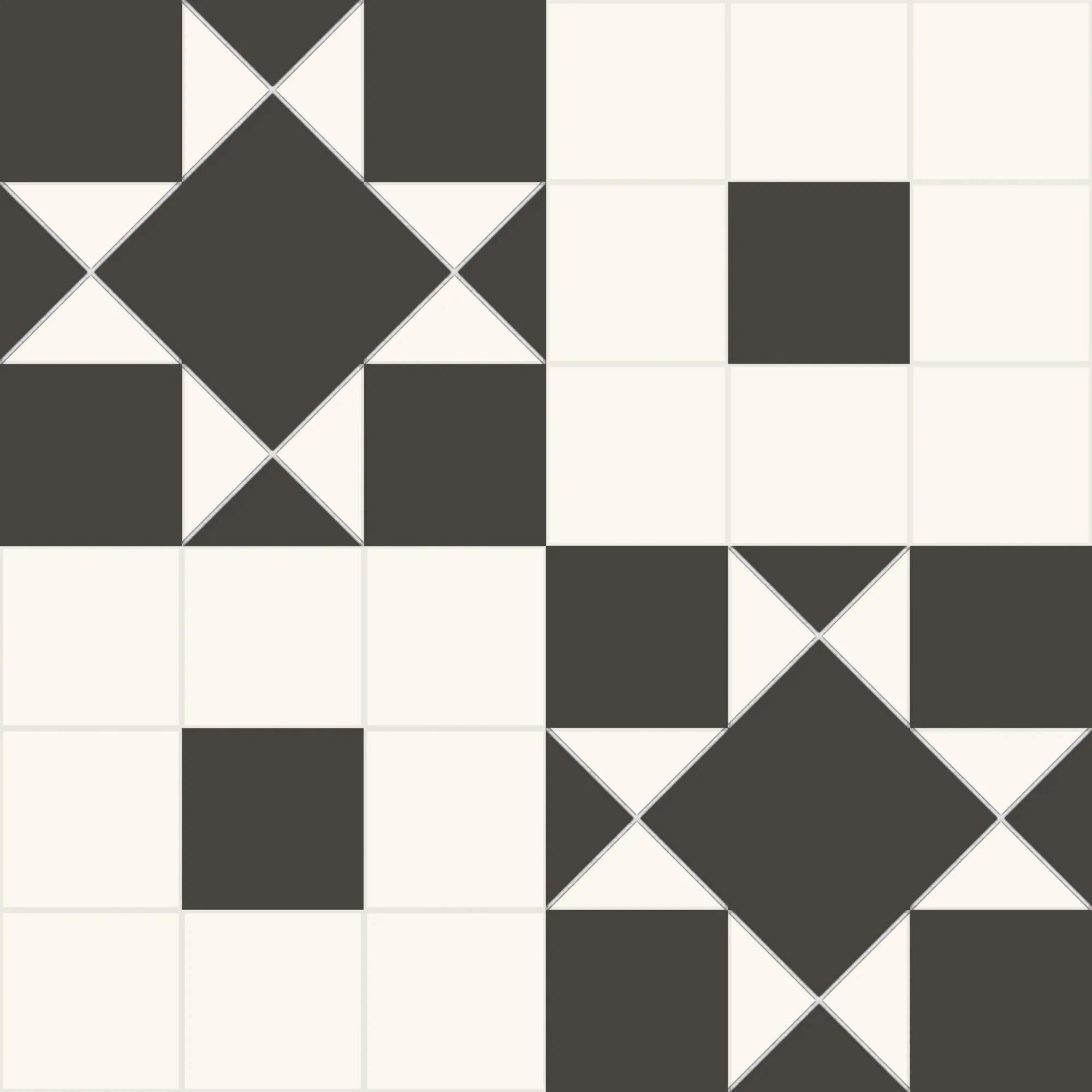 Керамическая плитка Bedford Black 45,2*45,2 / коллекция Victorian Dreams / производитель KERLIFE CERAMICAS / страна Испания